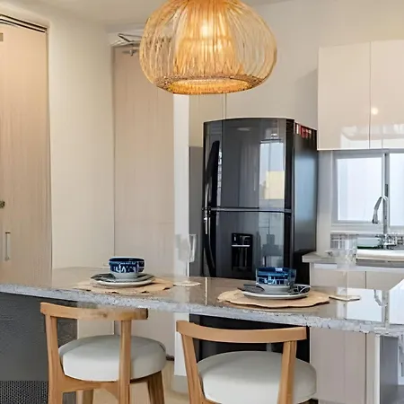 Cll11-404 Nuevo Apto Serena Del Mar Playa-3min Apartamento Cartagena